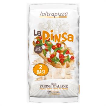 Laltrapizza a casa PINSA OVALE 500g (2 basi da 250g)